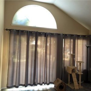 Bundle Grey Curtains 4 sets